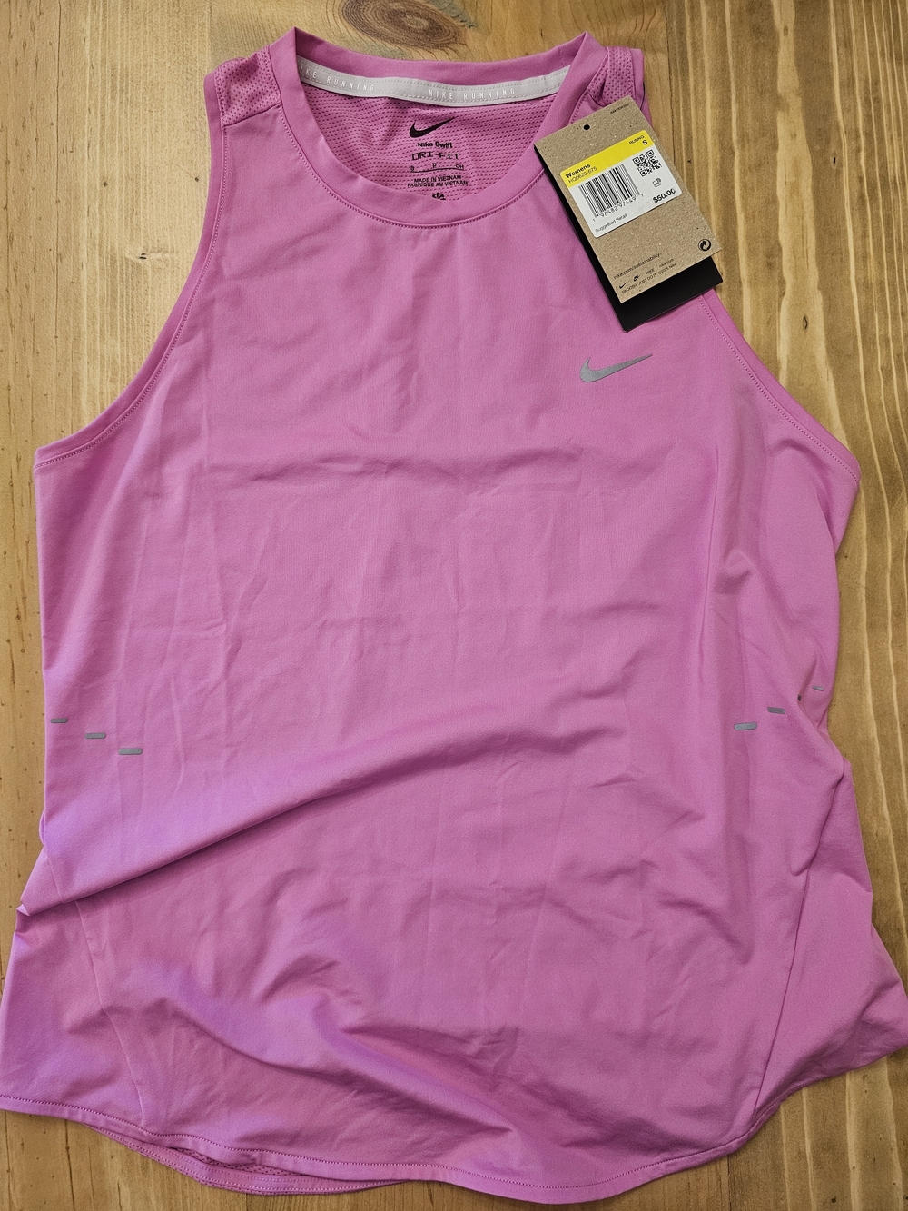 Nike Dri-FIT Pink Athletic Tank Top